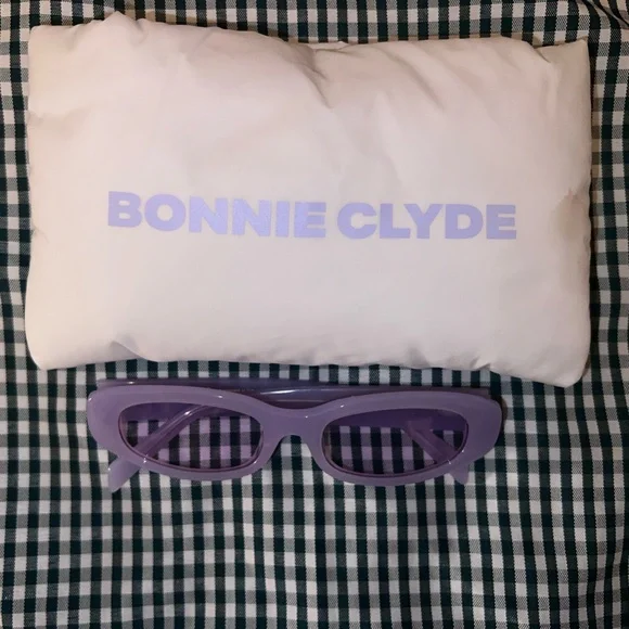Bonnie Clyde plum plum sunglasses - Picture 2 of 5
